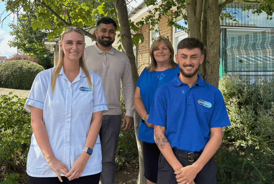 Pegswood-Team Friendly Pegswood Pharmacy team.
