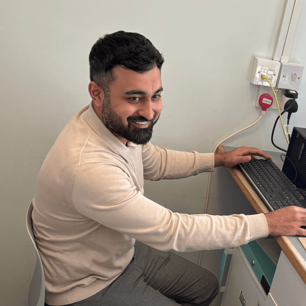 Image of one of our Pharmacists, Faisal, from Wellway Pharmacy Morpeth.