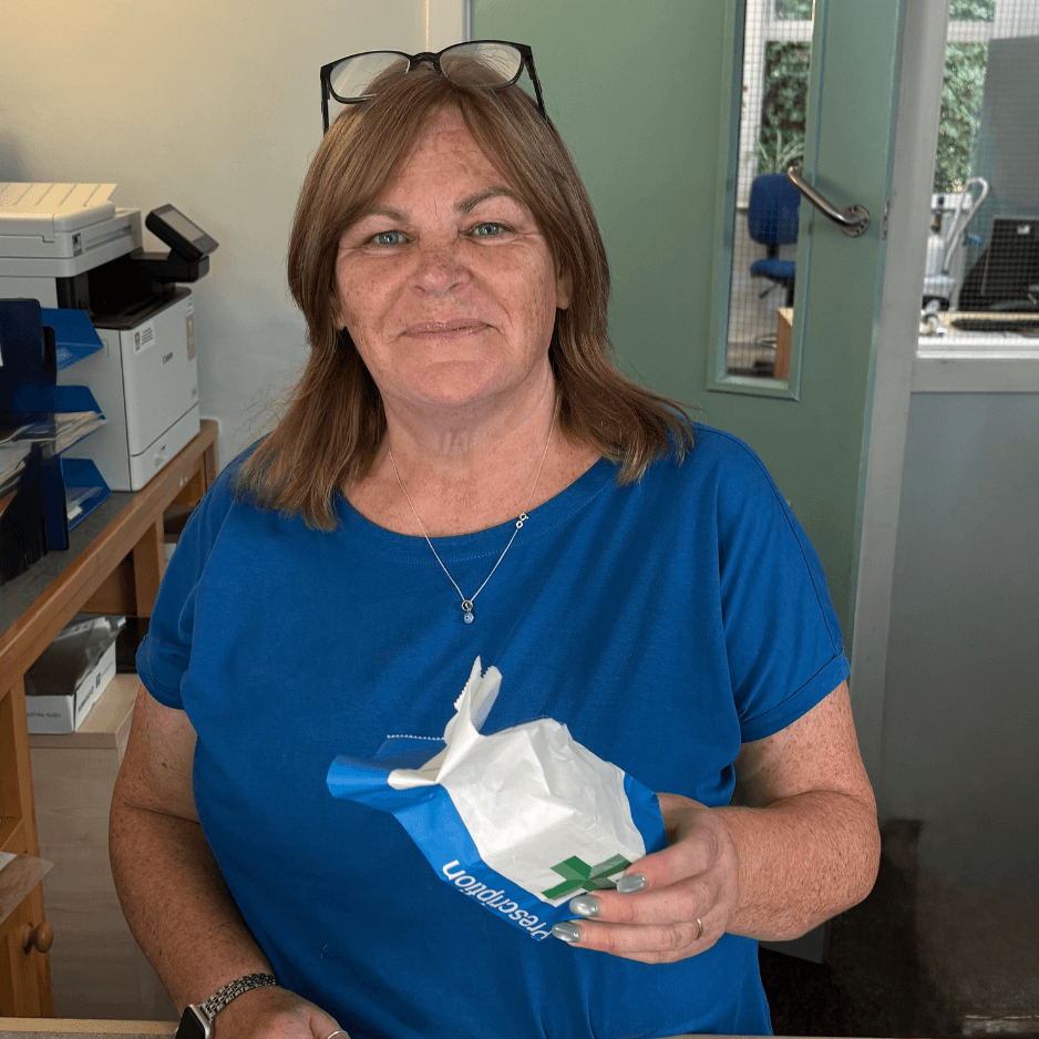 Debra Portrait Debra, one of our pharmacy dispensers at Pegswood.